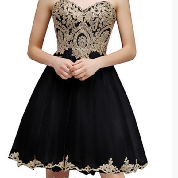 Chiffon Beads and Embroidered Prom or Wedding Gown - Picture 2 of 15